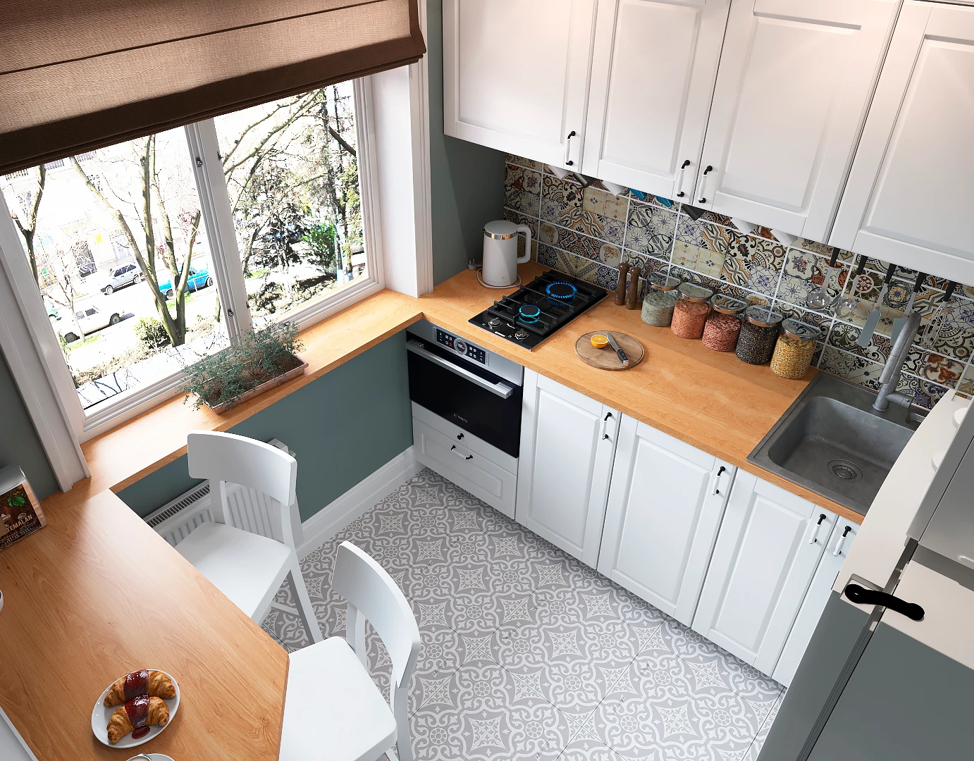 Компактные кухни: максимум функционала на небольшой площади Компактные кухни: максимум функционала на небольшой площади