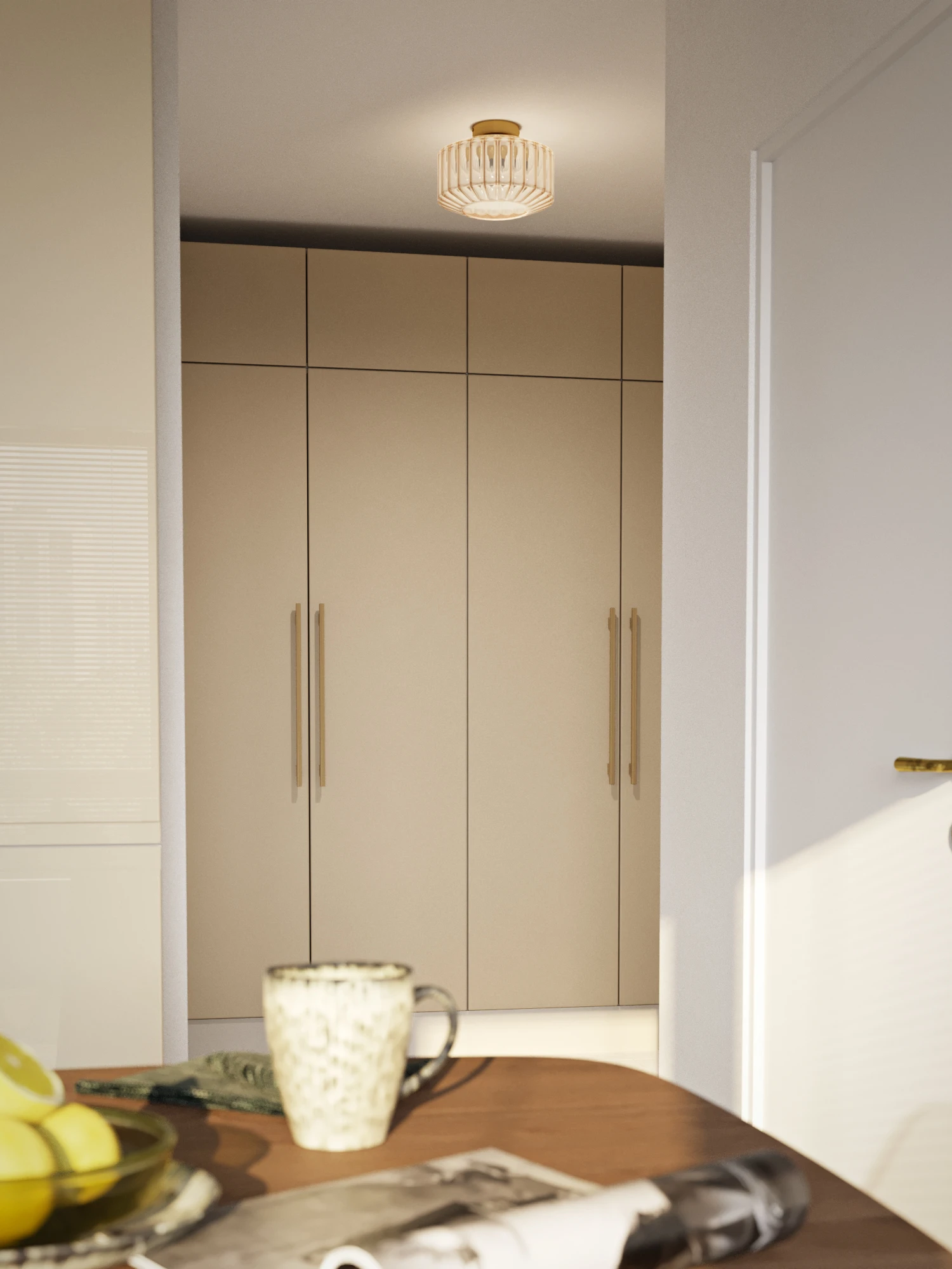 Квартира в светлых тонах