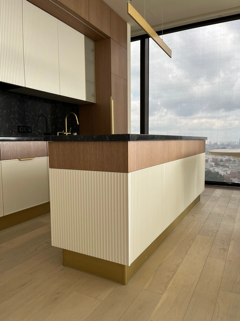 Кухня в современном скандинавском стиле