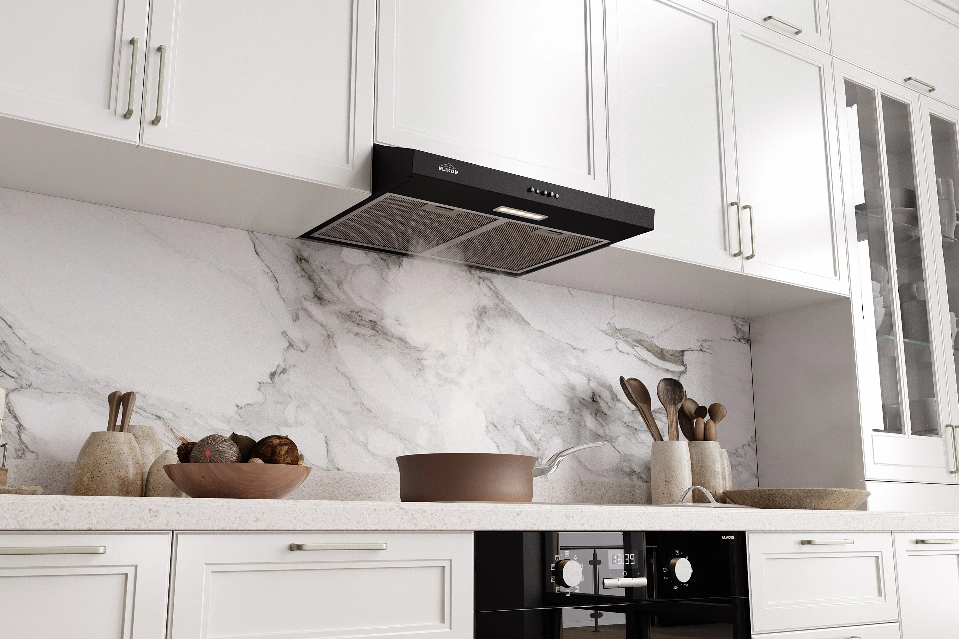 Вытяжка на кухне - Блог мебельной фабрики АНОНС Вытяжка на кухне - Блог мебельной фабрики АНОНС