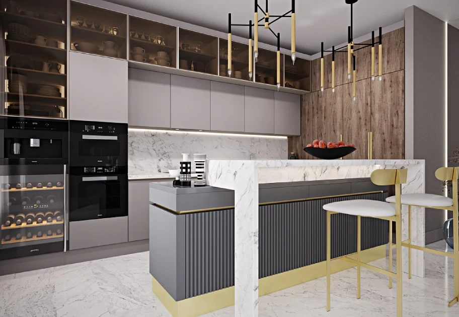 Кухня Квадрика