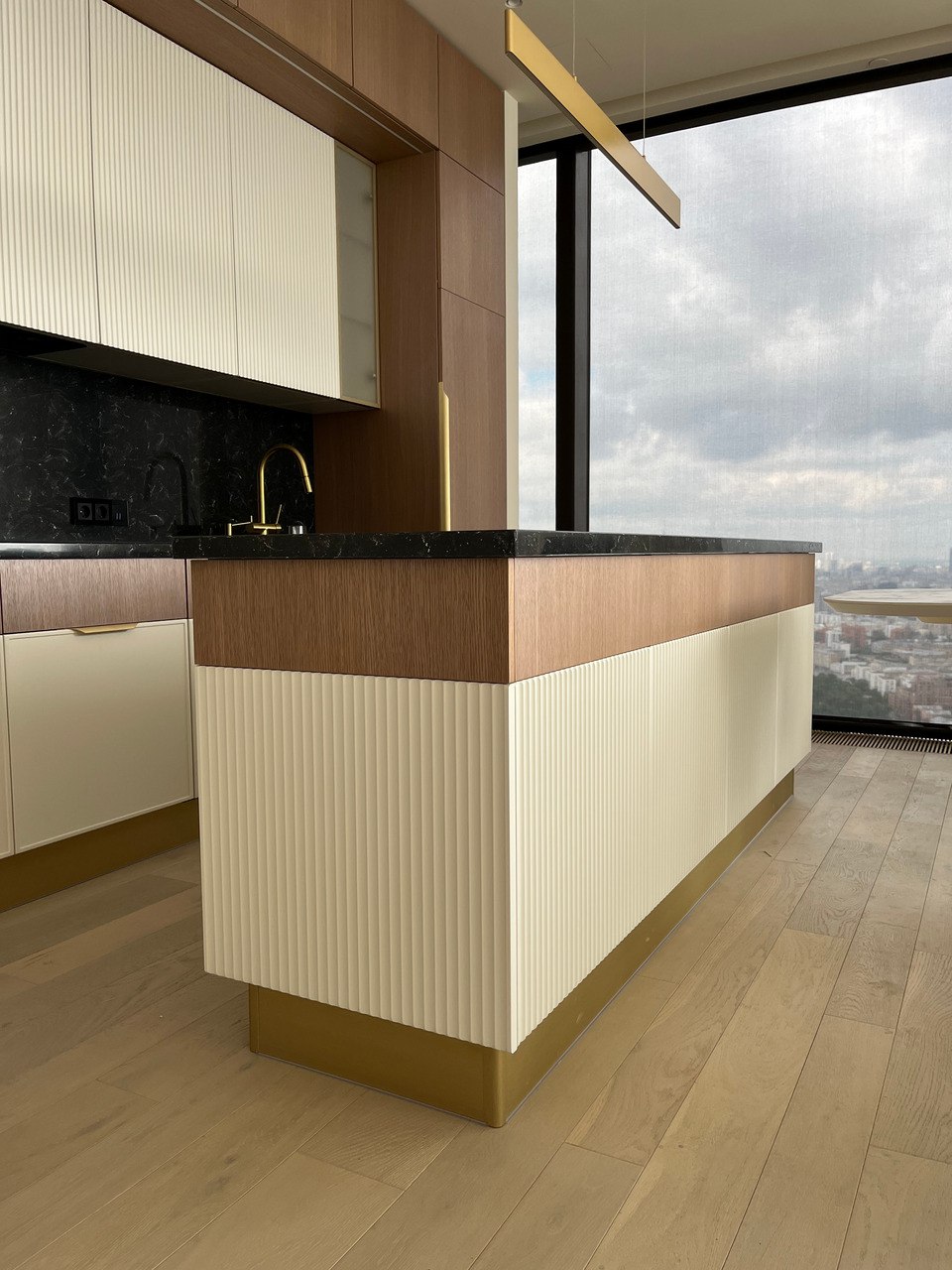 Кухня в современном скандинавском стиле