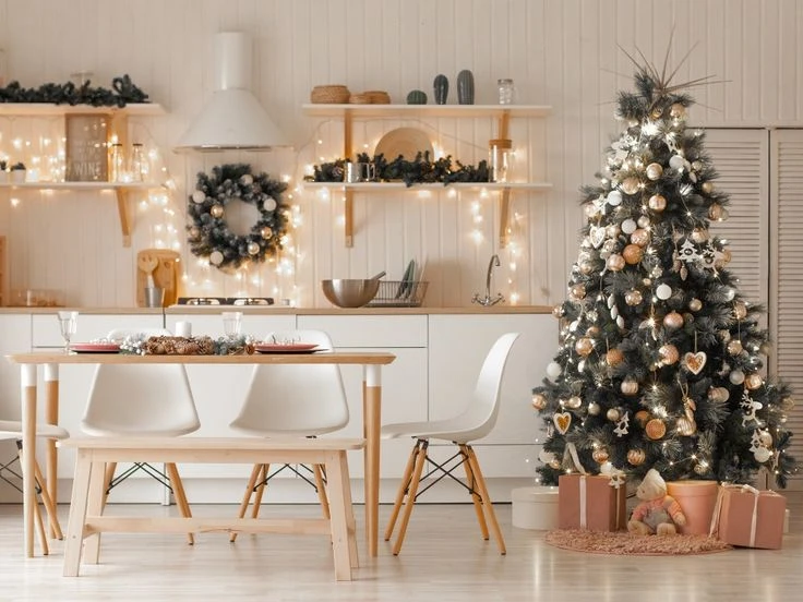 Как украсить кухню к Новому году: 10 идей для праздничного декора - Блог мебельной фабрики АНОНС Как украсить кухню к Новому году: 10 идей для праздничного декора - Блог мебельной фабрики АНОНС